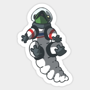 Classic Space Lizard Sticker